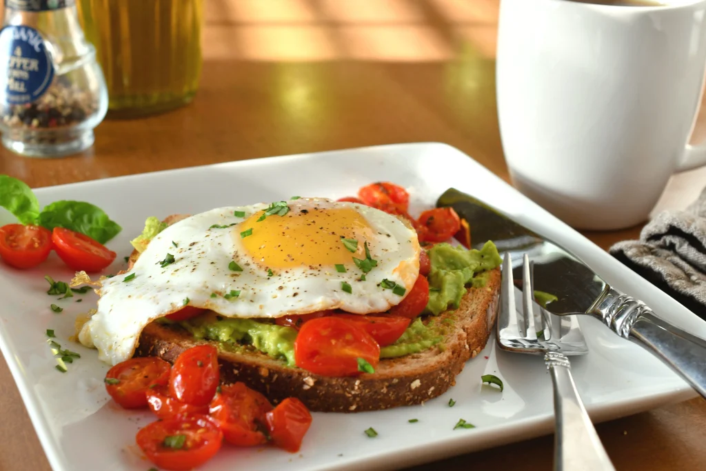 Avocado Toast with Fried Egg