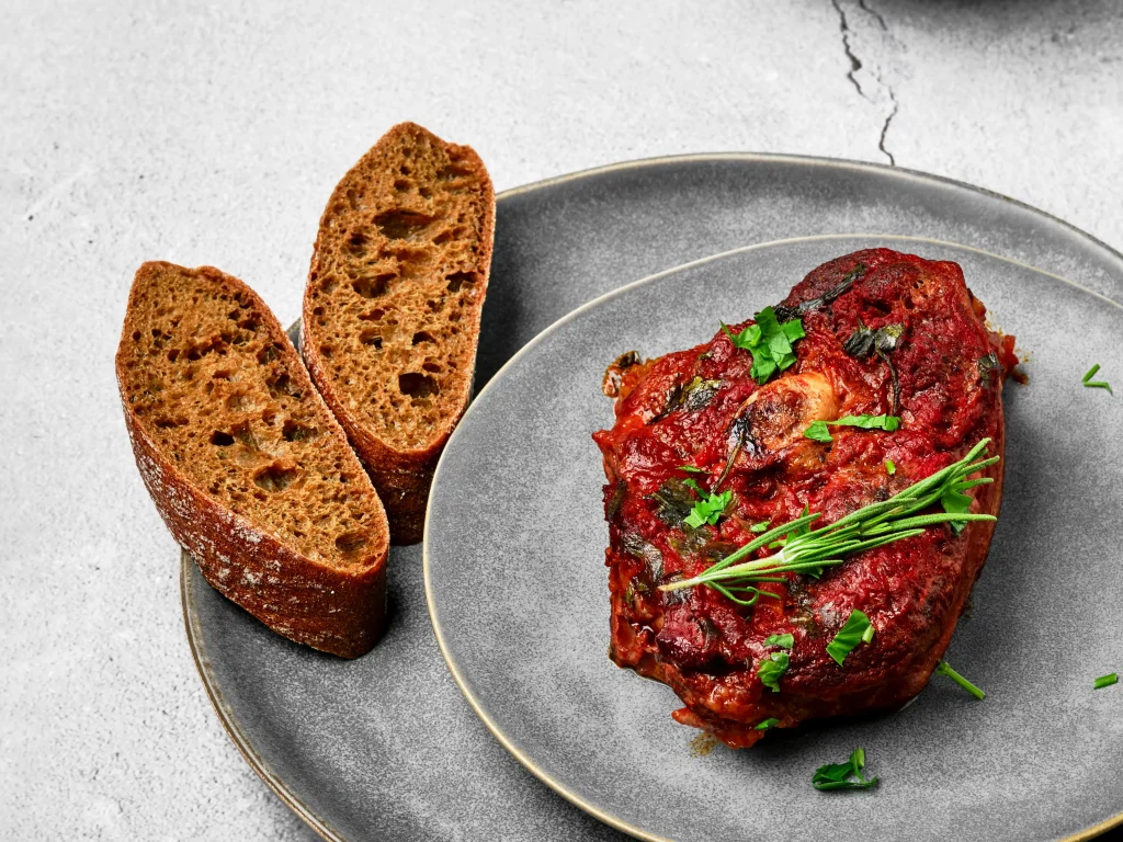 osso buco with crusty bread