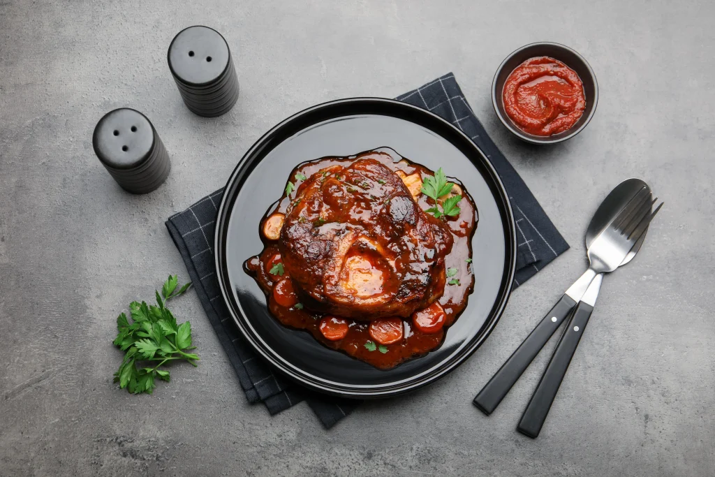 Osso buco with gremolata