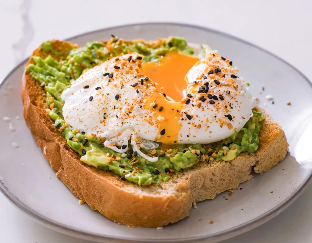 Avocado Toast with a Fried Egg