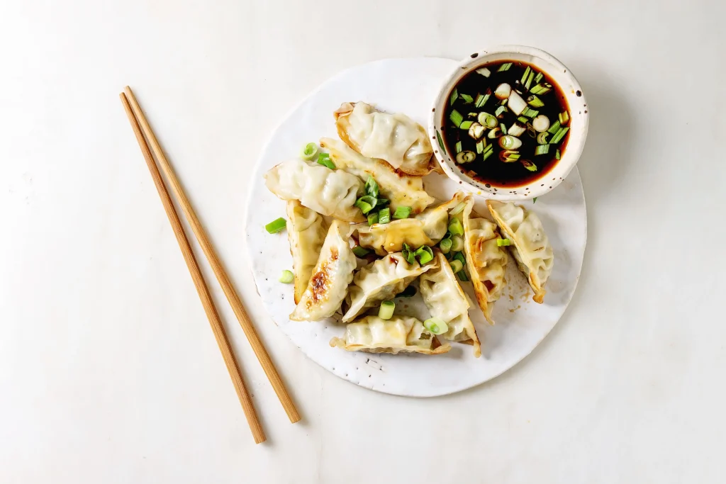 Rice Paper Ramen Dumplings
