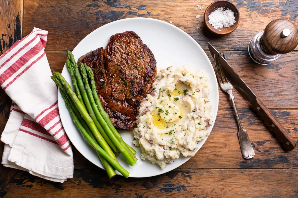 Classic Steak and Mashed Potatoes