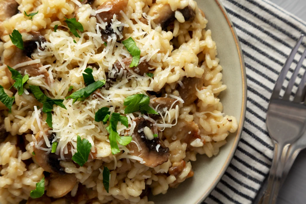 Creamy Mushroom Risotto