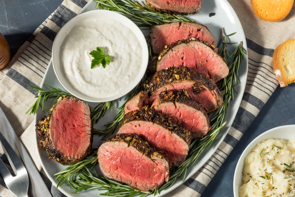 Garlic and Herb Marinated Pork Tenderloin