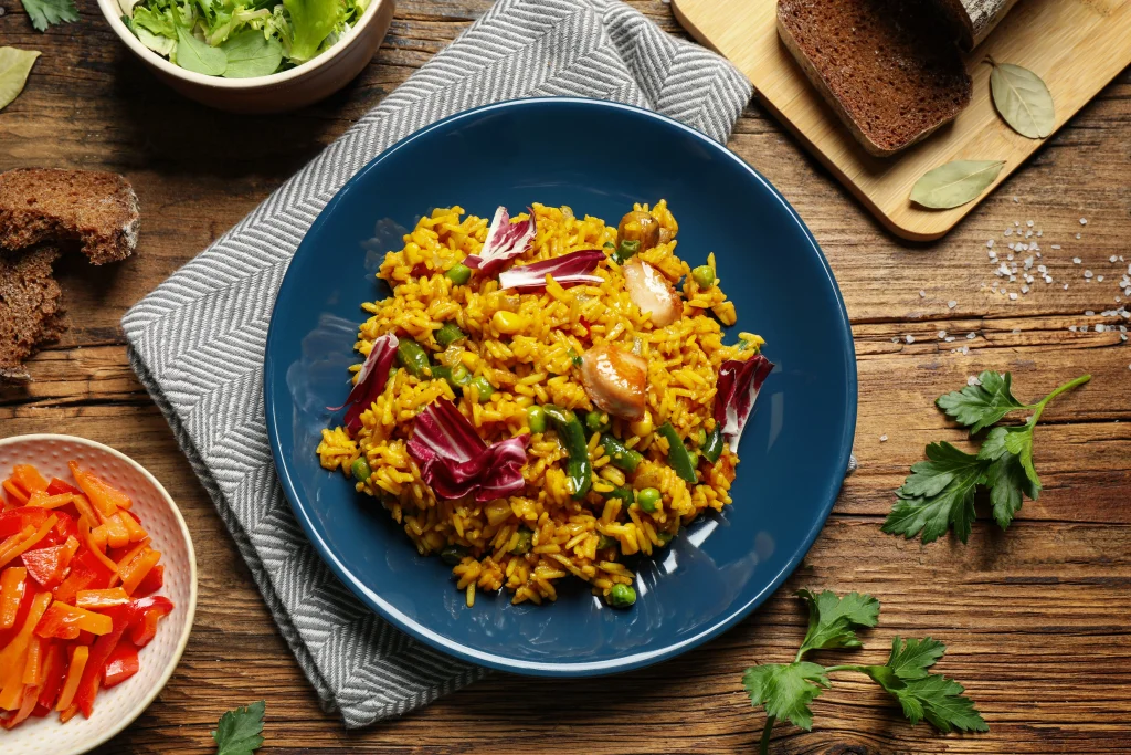 Indian Turmeric Rice