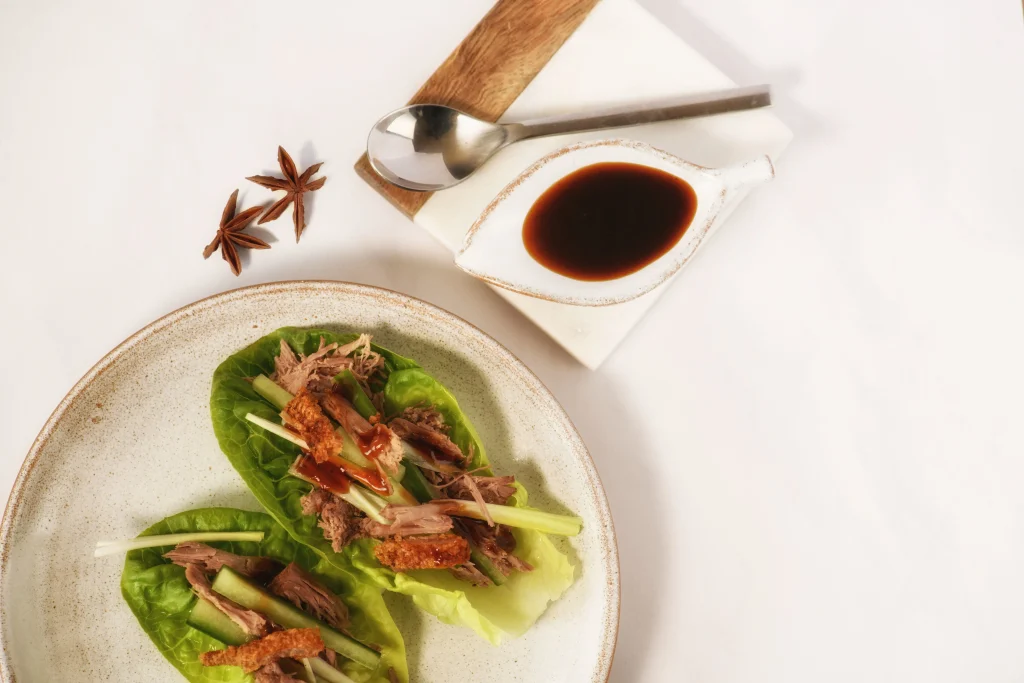 Pulled Pork Lettuce Wraps