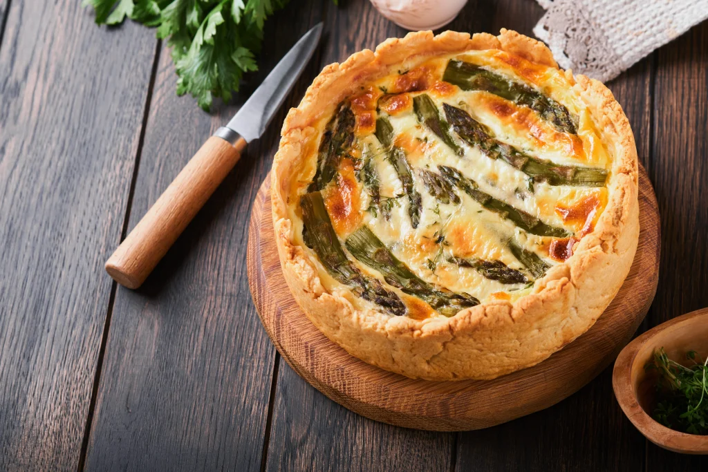 Ricotta and Asparagus Tart