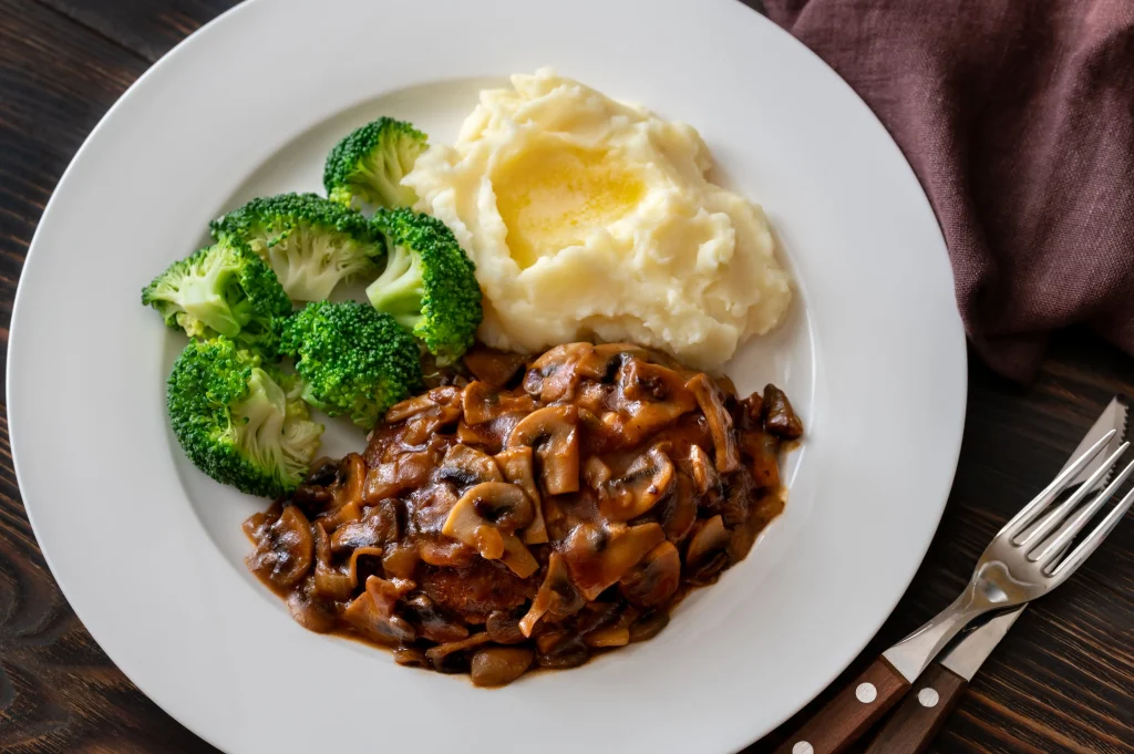 Salisbury Steak with Mushroom Gravy