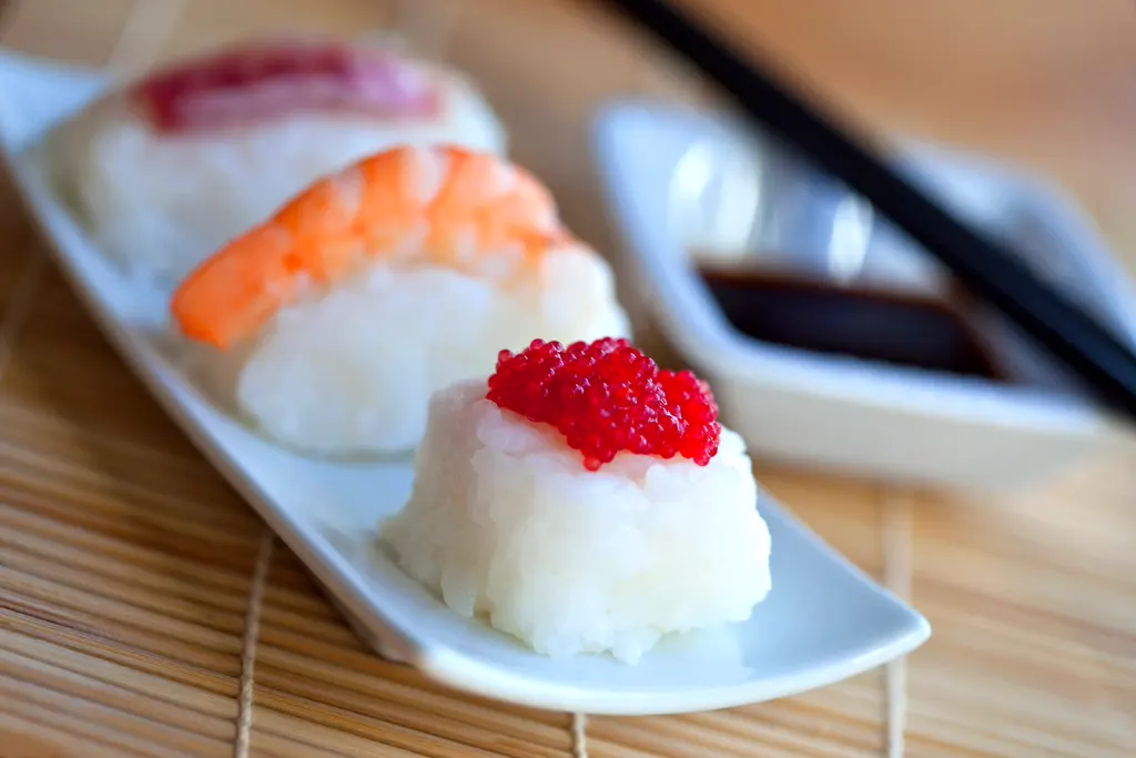 Sushi sticky rice nigiri