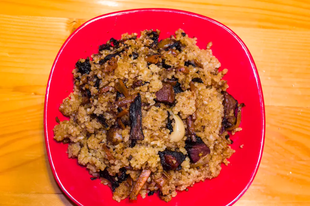 Sticky rice stuffing