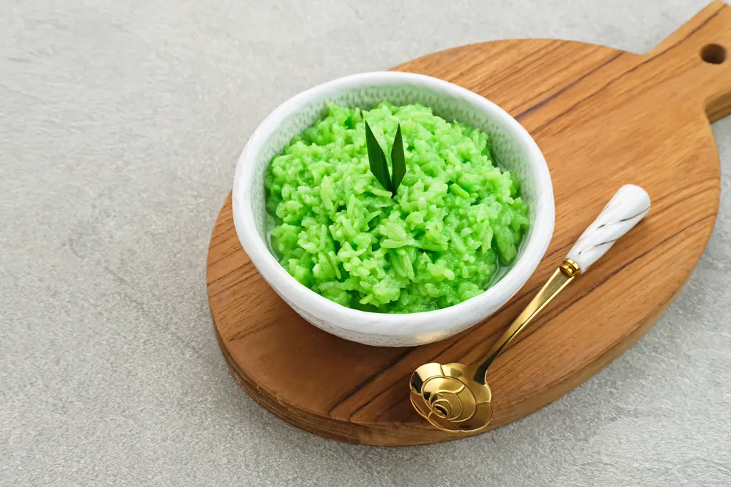 Pandan sticky rice